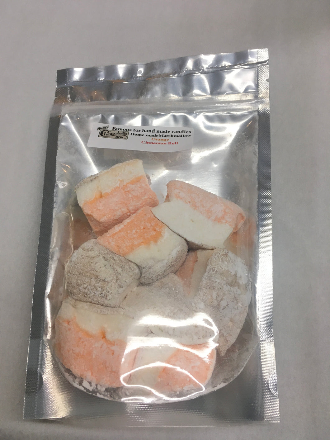 Marshmallows, Orange Cinnamon Roll Flavored