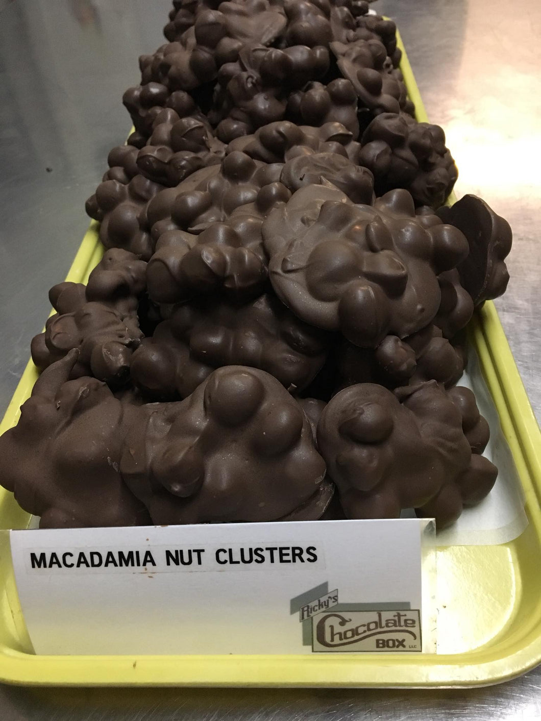 Macadamia Nut Clusters, Milk Chocolate