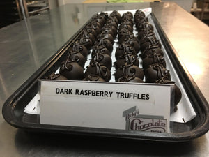Dark Raspberry Truffles