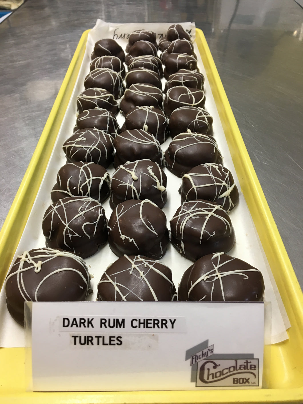 Dark Rum Cherry Turtles