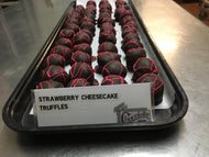 Strawberry Cheesecake Truffles