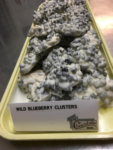 Wild Blueberry White Chocolate Clusters