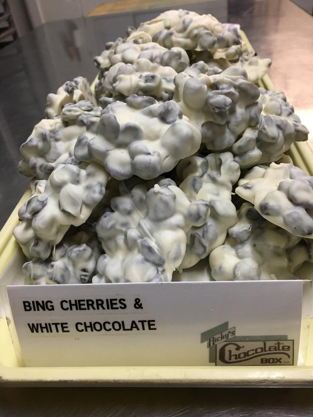 Bing Cherries & White Chocolate Clusters
