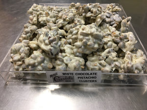 Pistachio Clusters - White Chocolate